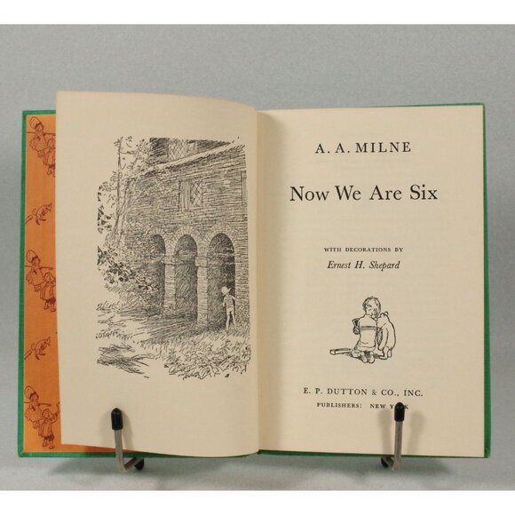 Now We Are Six by A. A. Milne, E. H. Shepard - 1961, Christopher Robin Pooh Bear - Picture 4 of 10